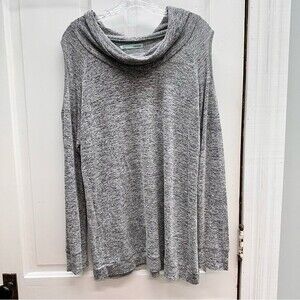 Maurices lightweight cold‎ shoulder sweater heather grey women's large